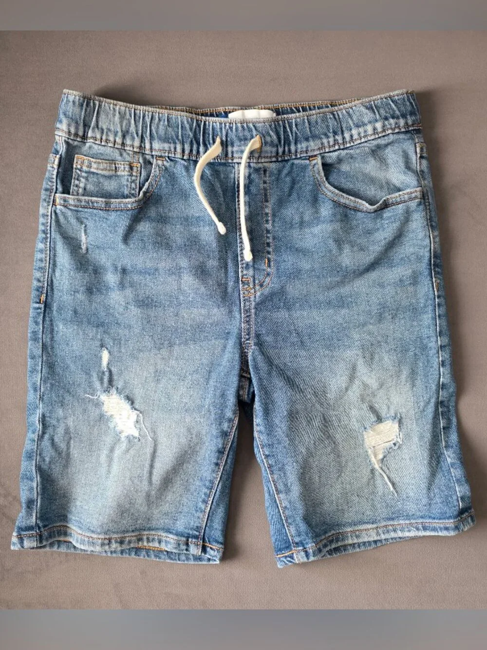 Bundle of 5 Old Navy Boys Denim Jean Shorts Size XL (14–16) Excellent Condition